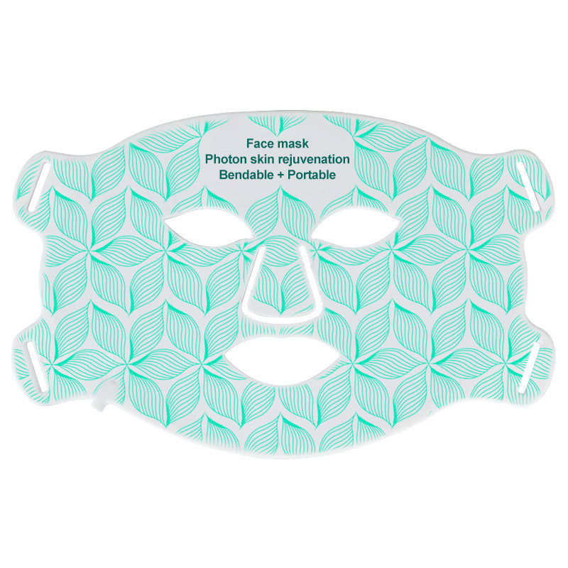 Masque LED Rajeunissant en Silicone – Éclat & Soin Complet à Domicile