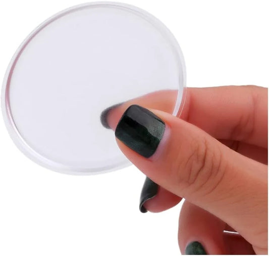 Éponge de Maquillage en Silicone Transparent