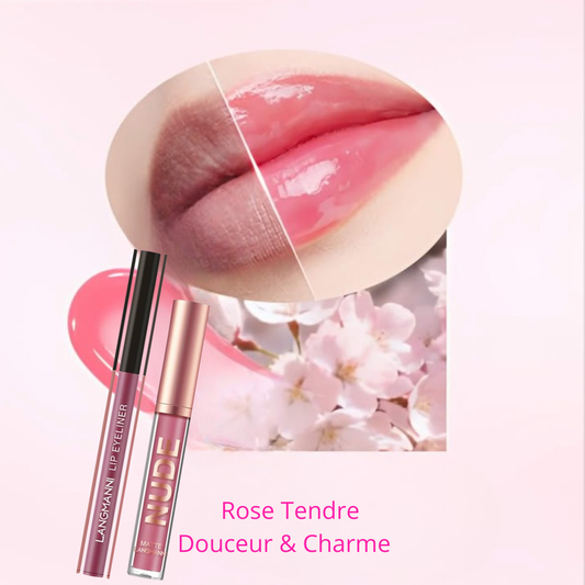 Velvet Kiss™ – Coffret 12 Couleurs Rouge à Lèvres Mat & Lip Liner Waterproof Longue Tenue