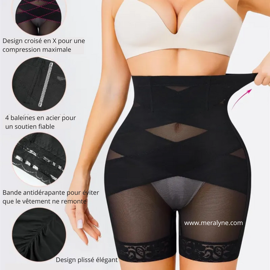 Sculpt & Redessine : Combinaison Post-Partum Amincissante, Ceinture Corset Respirante en Mesh – Fermeté, Confort et Silhouette Parfaite