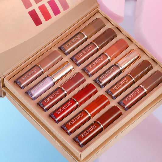 ✨ Coffret Gloss Luxe – 12 Couleurs Incontournables 💄
