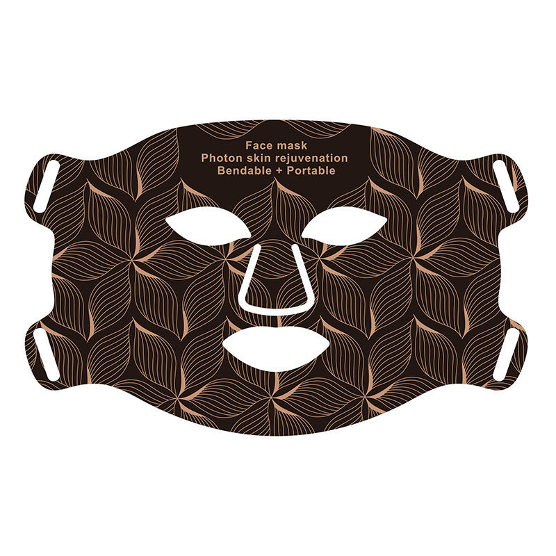 Masque LED Rajeunissant en Silicone – Éclat & Soin Complet à Domicile