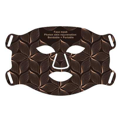 Masque LED Rajeunissant en Silicone – Éclat & Soin Complet à Domicile